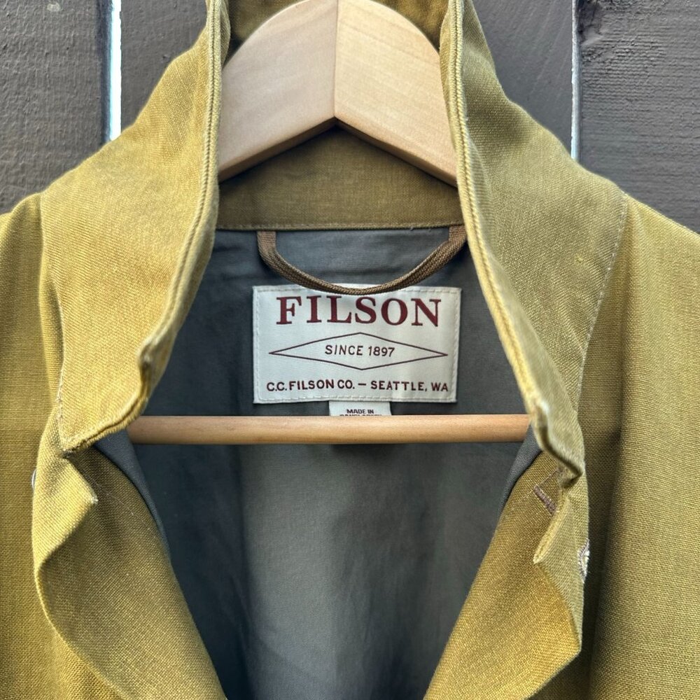 Filson Tin Cloth Short Lined Cruiser Jacket - Picture 4 of 4